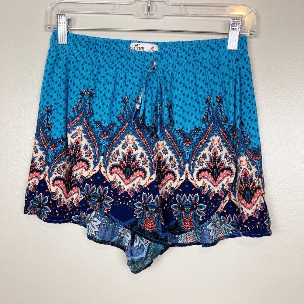 Boho Soft Front Split Short Shorts - image 1